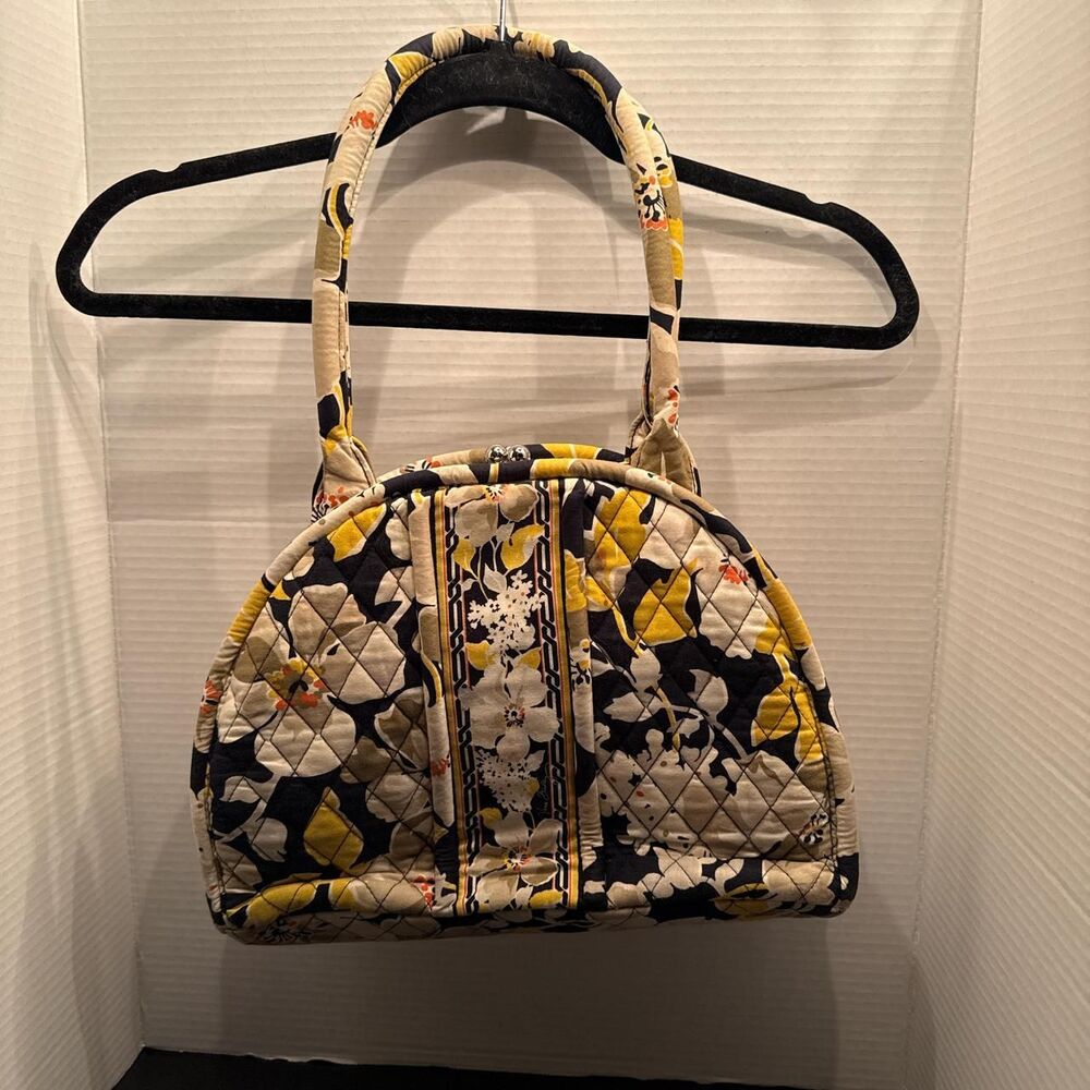 Vera Bradley Eloise shoulder bag in the retired "Dogwood" pattern.